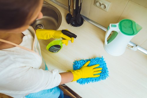 Essential cookie notice for Crystalpalace Cleaners website