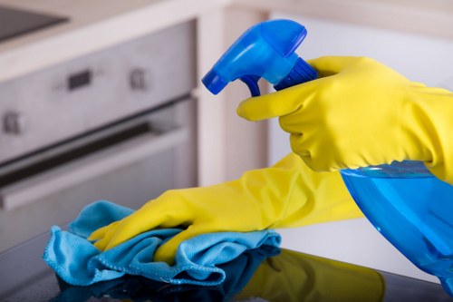 Commercial cleaner in Crystalpalace maintaining a clean office space