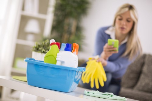Local carpet cleaning service in Crystalpalace treating a domestic floor